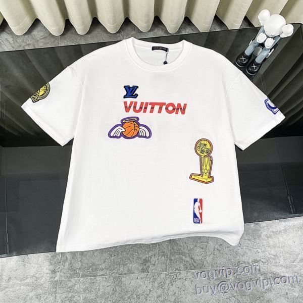 ルイ ヴィトン コピー プレゼントに 半袖Tシャツ 2色可選 2025超激得高品質