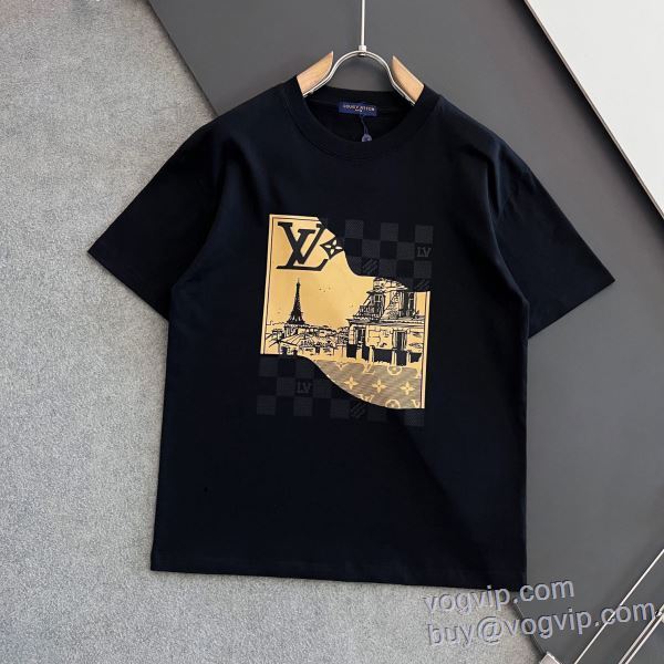 人気スーパーコピーブランド 数に限りがある ルイ ヴィトン LOUIS VUITTON 半袖Tシャツ 2色可選 2025新商品！