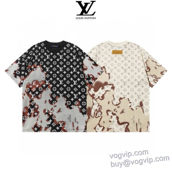 ルイ ヴィトン ブランドコピー 2025年モデル入荷 半袖Tシャツ 2色可選 LV191 最安値に挑戦