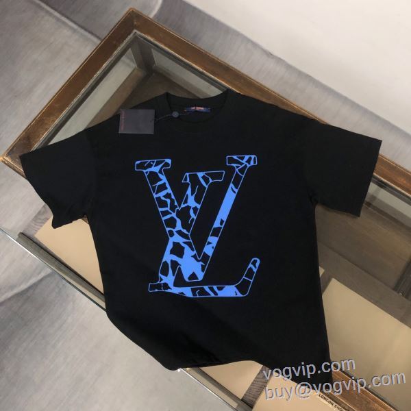 半袖Tシャツ 2色可選 上品に着こなせ ルイ ヴィトン ブランド 偽物 通販 2025新作登場 LV234