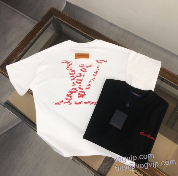 ルイ ヴィトン ブランドスーパーコピー 2025高級品 通販 半袖Tシャツ 2色可選 LV239 おしゃれに絶大な人気の