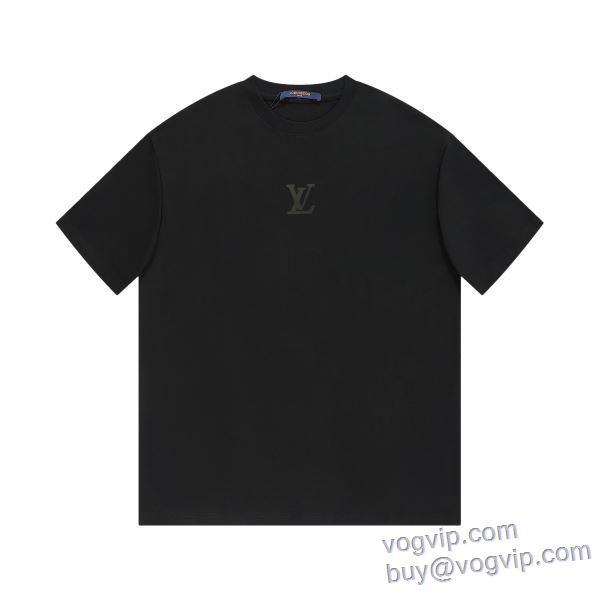 人目を惹くデザイン スーパーコピーブランド ルイ ヴィトン LOUIS VUITTON 2025圧倒的な新作 半袖Tシャツ 3色可選 LV259