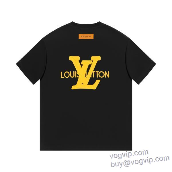 2025人気定番低価 ルイ ヴィトン LOUIS VUITTON 超目玉 半袖Tシャツ 3色可選 LV272 コピー ブランド