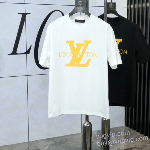ルイ ヴィトン LOUIS VUITTON 2025数量限定安い 半袖Tシャツ 2色可選 LV275 コピーブランド 流通限定モデル