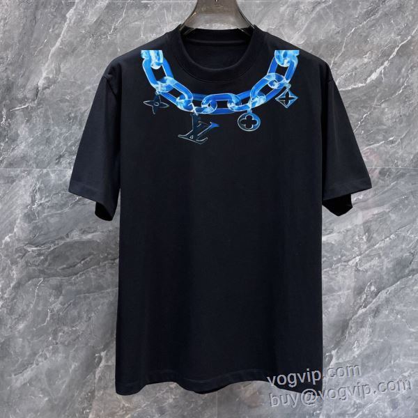 コピーブランド ルイ ヴィトン LOUIS VUITTON 2025新商品！ 半袖Tシャツ 2色可選 LV286 【激安】