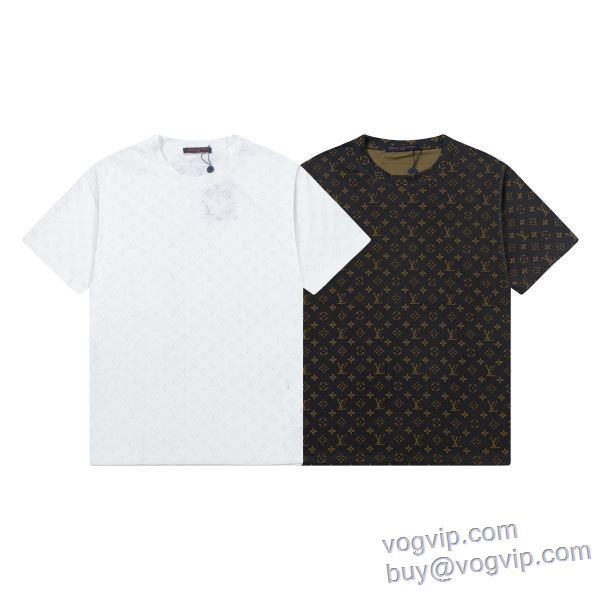 値下げ！ ルイ ヴィトン LOUIS VUITTON ブランドスーパーコピー 激安専門店 半袖Tシャツ 2色可選 LV293 2025最安値セール
