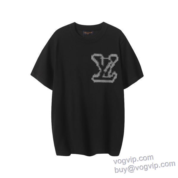 2025最新入荷 ルイ ヴィトン LOUIS VUITTON ★安心★追跡付 VOGコピー 半袖Tシャツ LV300