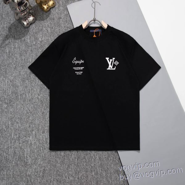 2025爆買い低価 ルイ ヴィトン 絶大な人気を誇る LOUIS VUITTON スーパーコピー 半袖Tシャツ 2色可選 LV320