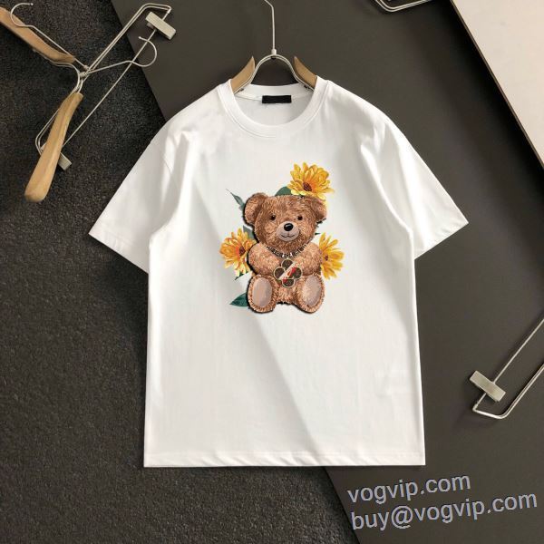ルイ ヴィトン LOUIS VUITTON 大好評? 半袖Tシャツ ブランドスーパーコピー 2色可選 LV353 2025品質保証安い