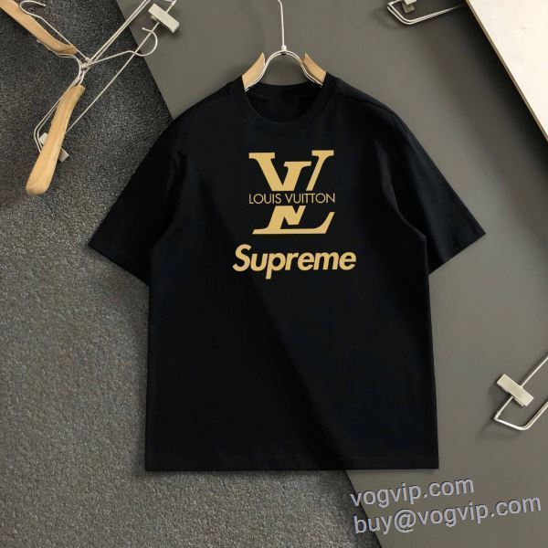 大絶賛！ ルイ ヴィトン LOUIS VUITTON 2025人気定番HOT スーパーコピー 激安 半袖Tシャツ 2色可選 LV359