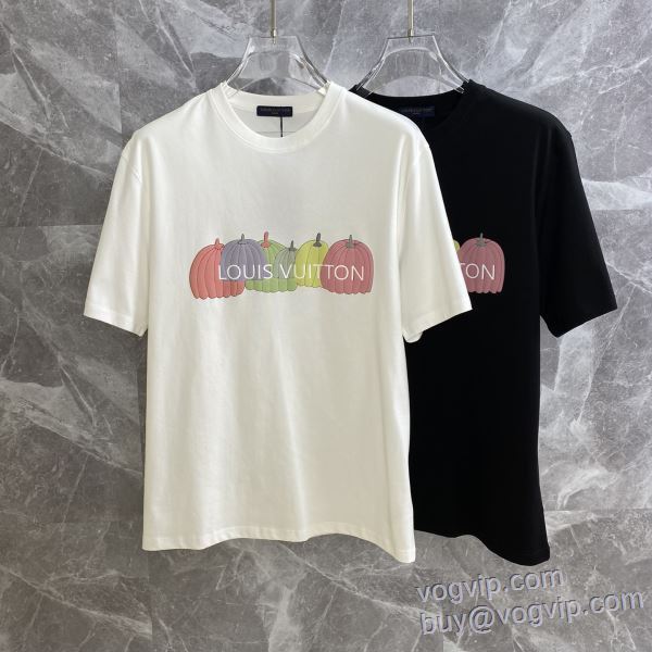 スーパーコピー お洒落自在 半袖Tシャツ ルイ ヴィトン LOUIS VUITTON 2025人気定番HOT 2色可選 LV362