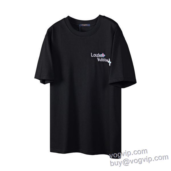 2025限定セール新品 ルイ ヴィトン スーパーコピー 激安 半袖Tシャツ 2色可選 LV368 今からの季節にピッタリ！