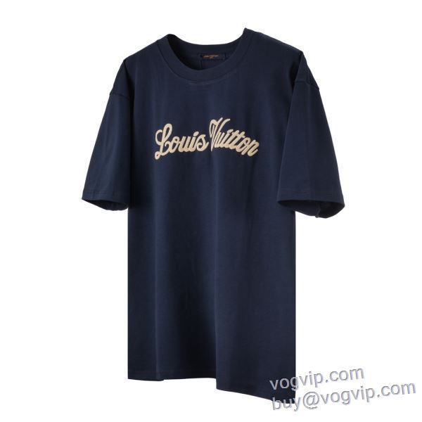 2025最安値お得 ルイ ヴィトン LOUIS VUITTON コピー ブランド 半袖Tシャツ LV376 高級感ある