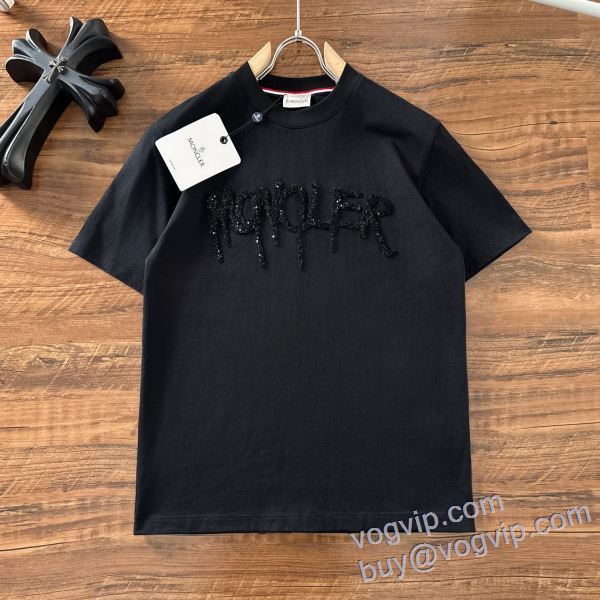 モンクレール ブランドコピー 2025年モデル入荷 半袖Tシャツ 3色可選 最安値に挑戦