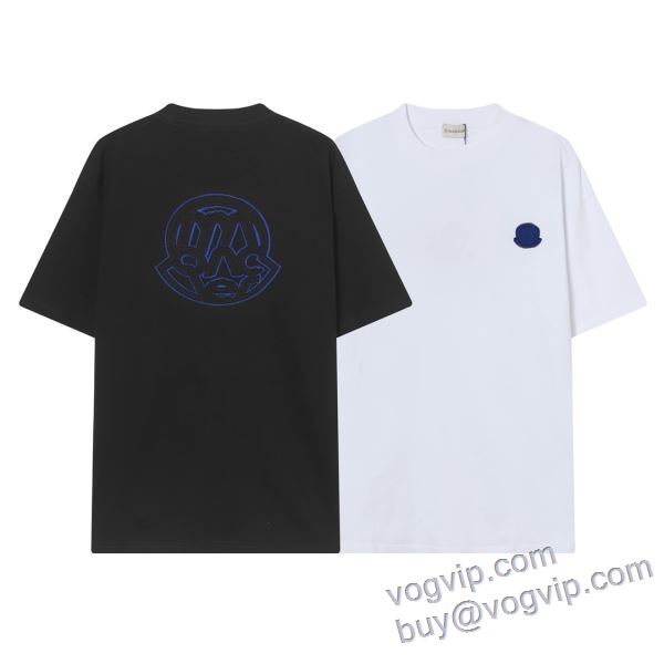 2025お得セール モンクレール MONCLER ブランドスーパーコピー 半袖Tシャツ 2色可選 サイズ豊富