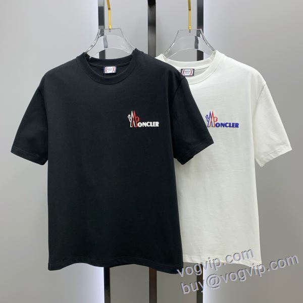 2025お買い得HOT モンクレール MONCLER 半袖Tシャツ 2色可選 スーパーコピー信用できるサイト 超目玉