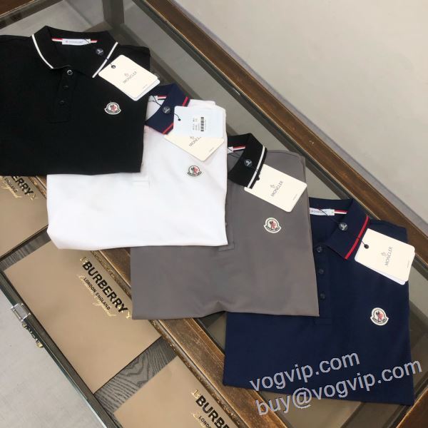 オリジナル 半袖ポロシャツ 4色可選 モンクレール MONCLER 2025お買い得HOT スーパーコピー n級品