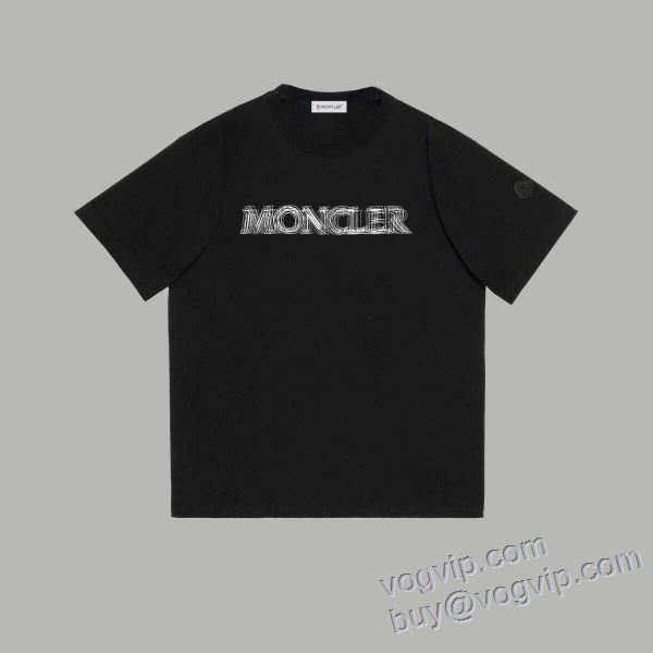 ポップ 半袖Tシャツ 2色可選 モンクレール MONCLER 2025お買い得限定セール 最高N級ブランドコピー
