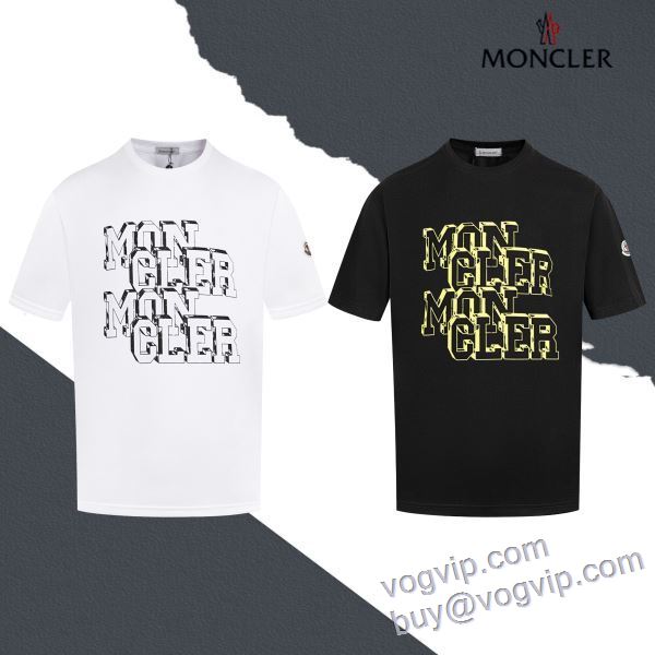 人気 ランキング モンクレール MONCLER 半袖Tシャツ 2色可選 人気のスーパーブランドコピー品質保証 2025爆買い大人気