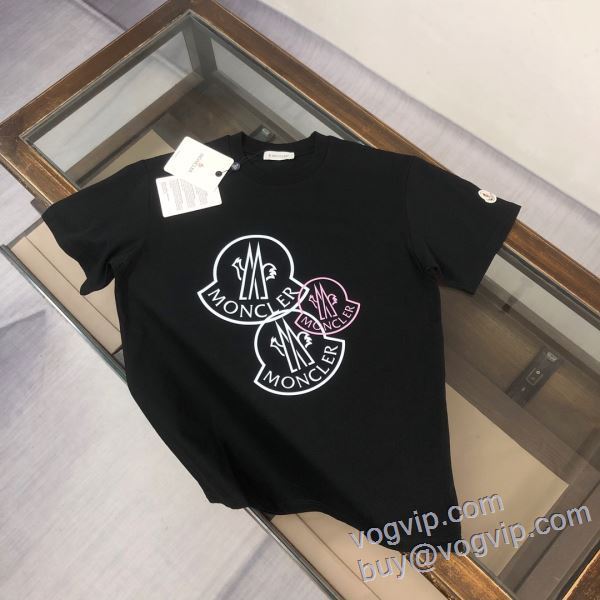 モンクレール コピー ブランド 海外限定ライン 半袖Tシャツ 2色可選 2025超激得高品質