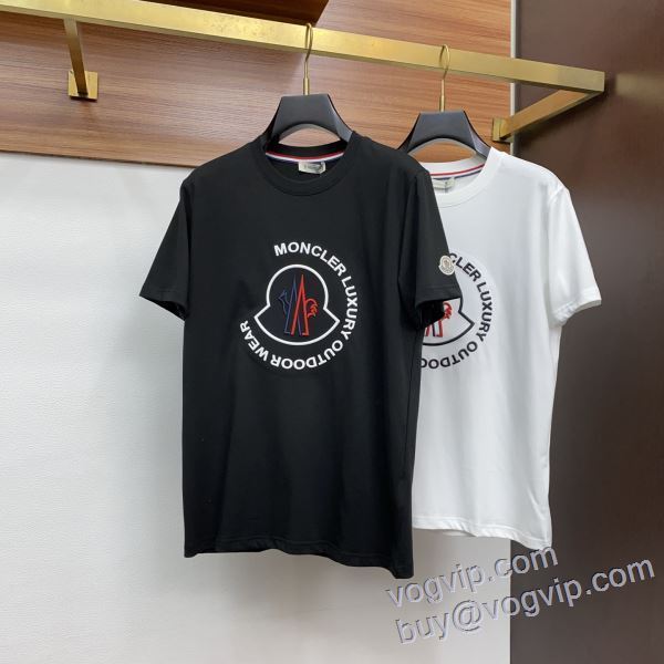 2025激安大特価安い モンクレール MONCLER コピーブランド 半袖Tシャツ 2色可選 日本未入荷モデル