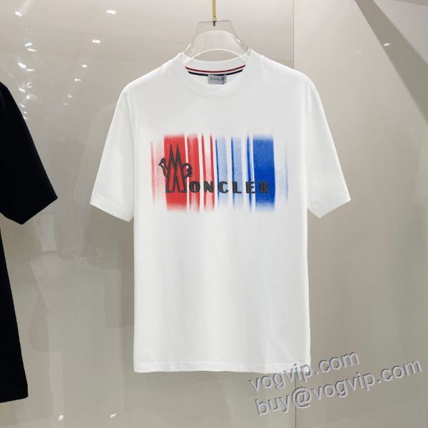 モンクレール MONCLER スーパーコピー もっとも高い人気を誇る 半袖Tシャツ 2色可選 2025激安大特価安い