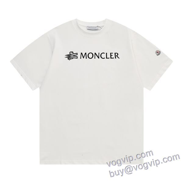 2025人気セール高品質 コピー 商品 販売 モンクレール MONCLER 半袖Tシャツ 2色可選 絶大な人気を誇る