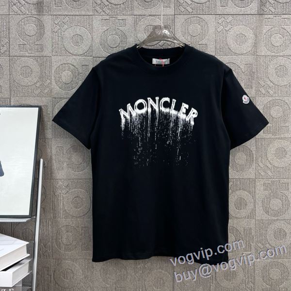 ランキング1位 最大級ブランドコピー通販優良店 モンクレール MONCLER 半袖Tシャツ 4色可選 2025人気定番低価