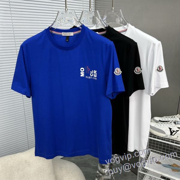 半袖Tシャツ モンクレール ブランドコピー 2025人気定番低価 3色可選 利便性に優れ