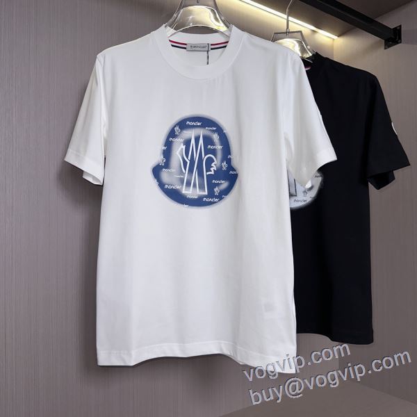 10年保証 日本未発売 モンクレール 偽物ブランド 半袖Tシャツ 2色可選 2025新商品！