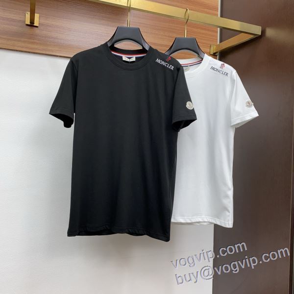 モンクレール 2025新作入荷定番 半袖Tシャツ 2色可選 MONCLERスーパーコピー 超限定即完売