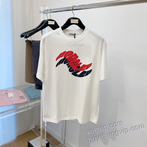 2025最安値定番 モンクレール MONCLERコピー ブランド 半袖Tシャツ 2色可選 可愛く上品な雰囲気