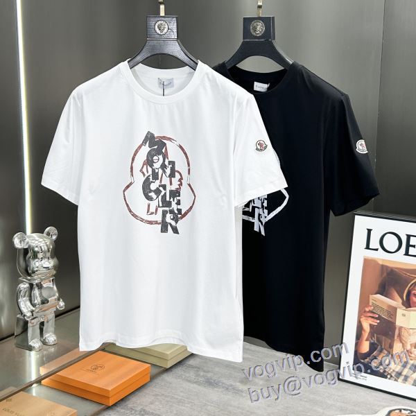 人気雑誌掲載 モンクレール MONCLERスーパーコピー 半袖Tシャツ 2色可選 2025年モデル入荷