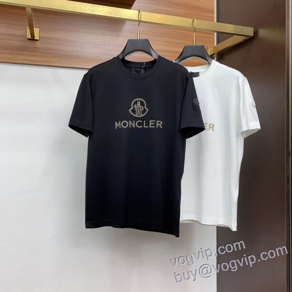 2025HOTお買い得 モンクレール MONCLER 高評価の人気品 半袖Tシャツ ブランドスーパーコピー 2色可選