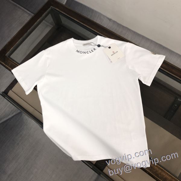 2025お得定番 コピーブランド モンクレール MONCLER 半袖Tシャツ 2色可選 主役になる存在感