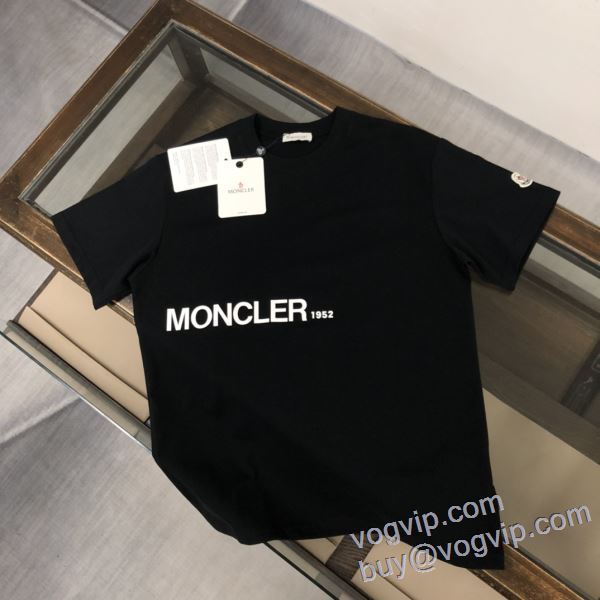 お洒落自在 半袖Tシャツ 偽物ブランド モンクレール MONCLER 2025お得定番 2色可選