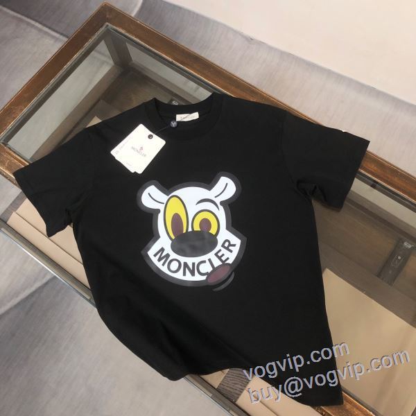 モンクレール コピー 2025お買い得高品質 半袖Tシャツ 2色可選 強い魅力を感じる一枚