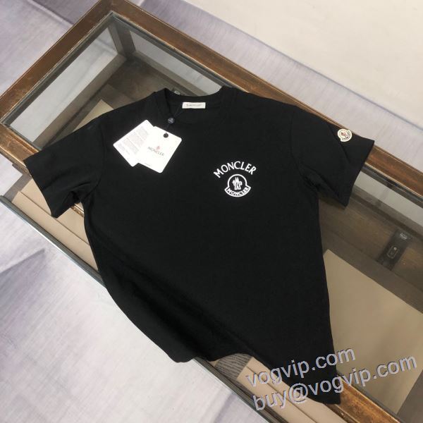 素敵 モンクレール スーパーコピー 半袖Tシャツ 2色可選 2025超激得安い