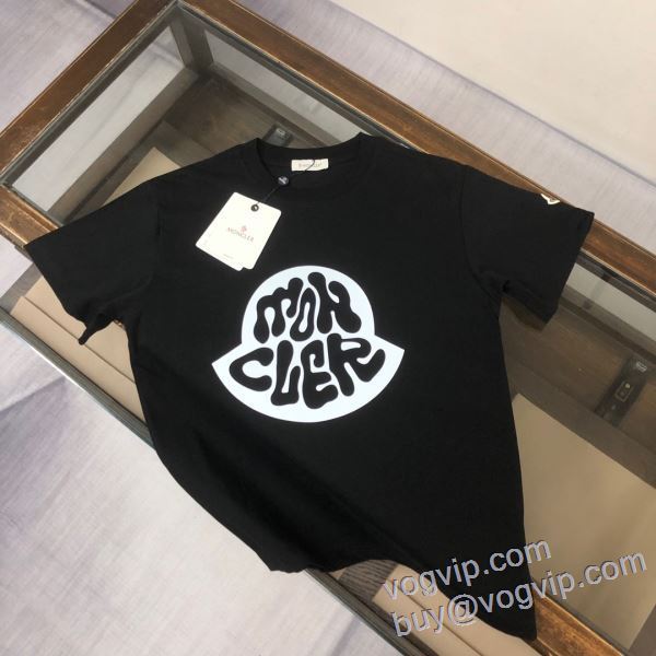 最安値！ モンクレール ブランドコピー 2025超激得安い 半袖Tシャツ 2色可選