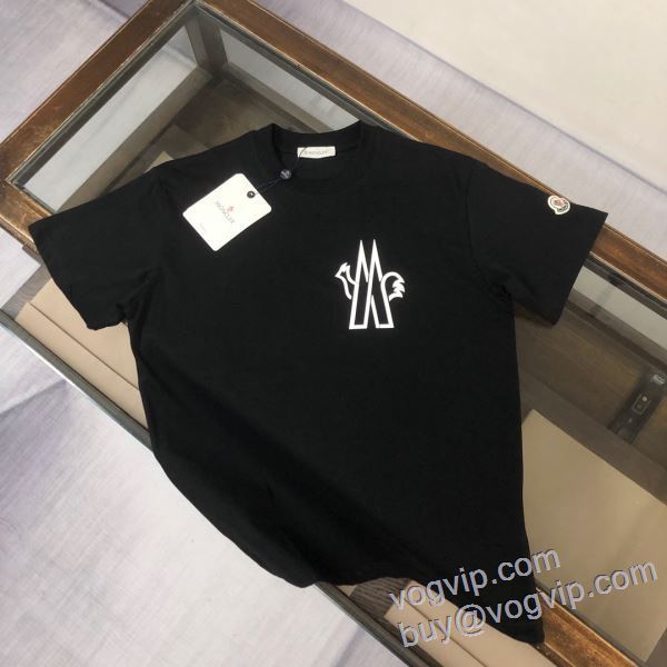 半袖Tシャツ 2色可選 モンクレール MONCLER 2025激安大特価爆買い 人気スーパーコピーブランド 美品！