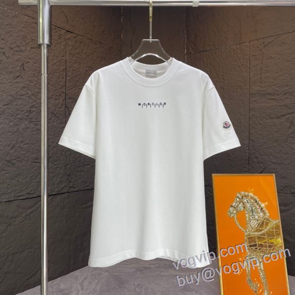 モンクレール MONCLER 2025驚きの破格値セール 半袖Tシャツ 2色可選 VOGコピー 格安！