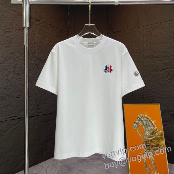 2025驚きの破格値セール モンクレール MONCLER 値下げ！ 半袖Tシャツ 2色可選 vogブランド コピー 優良店