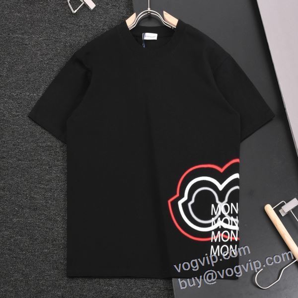 めちゃくちゃお得 モンクレール MONCLER 半袖Tシャツ 2色可選 コピー 商品 販売 2025驚きの破格値セール