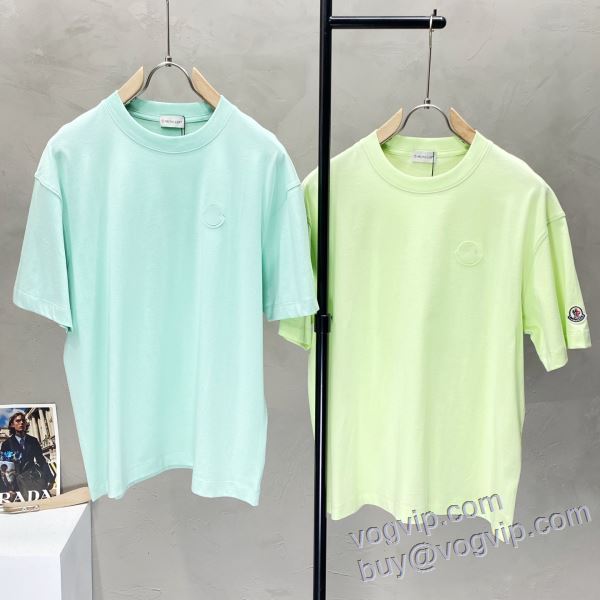 半袖Tシャツ 8色可選 モンクレール MONCLER 2025驚きの破格値セール 最大級ブランドコピー通販優良店 最旬アイテム