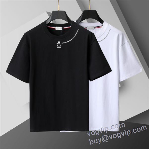 半袖Tシャツ 2色可選 大人気☆NEW!! モンクレール MONCLER 2025品質保証大人気 ブランドコピー激安販売