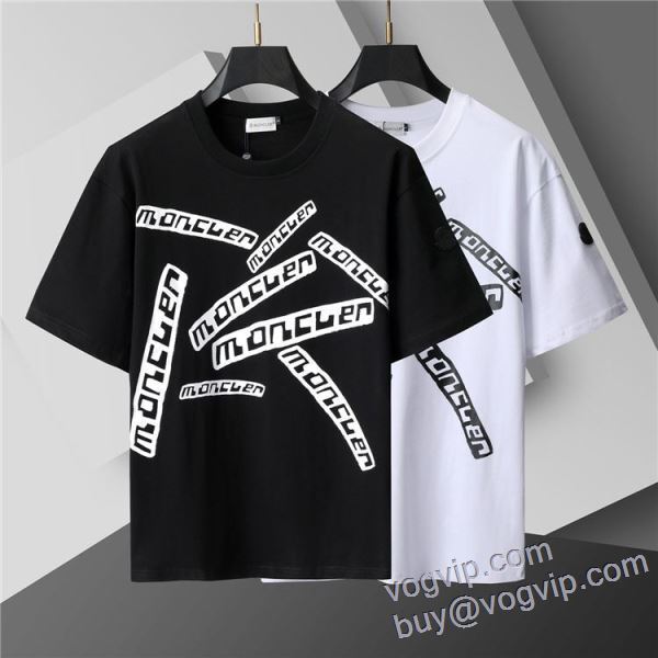 モンクレール スーパーコピー 2025期限限定！ 半袖Tシャツ 2色可選 ★安心★追跡付