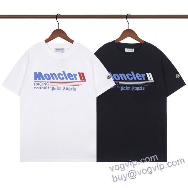 モンクレール スーパーコピー 激安 2025人気セール高品質 半袖Tシャツ 2色可選 大特価