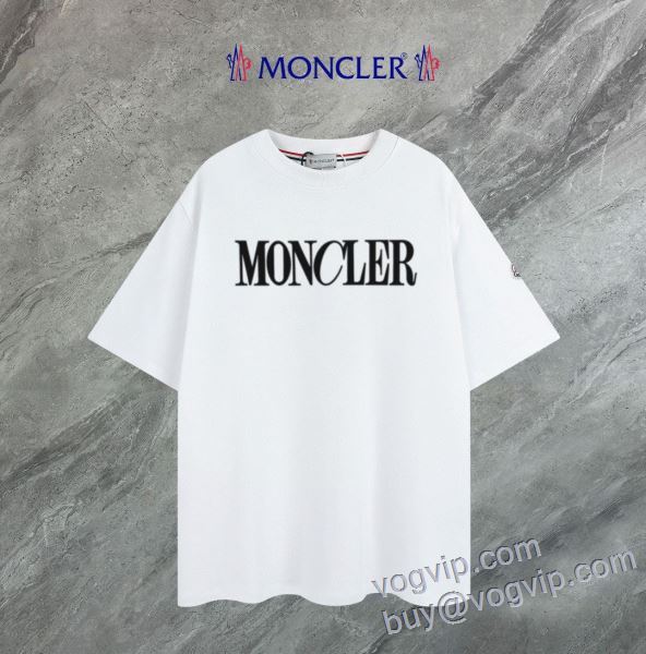 ◆モデル愛用◆ モンクレール MONCLER ブランドコピー 半袖Tシャツ 3色可選 2025人気定番お得