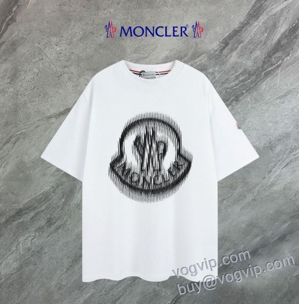 絶大な人気を誇る モンクレール MONCLER ブランドコピー 2025新作入荷セール 半袖Tシャツ 3色可選