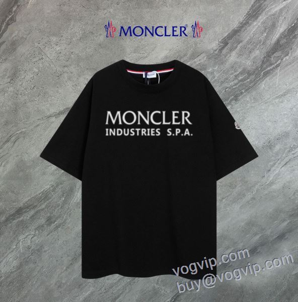 2025新作入荷セール モンクレール MONCLER 半袖Tシャツ 3色可選 ブランドコピー スタイルアップ効果